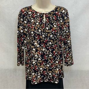 Liz Claiborne floral print top
